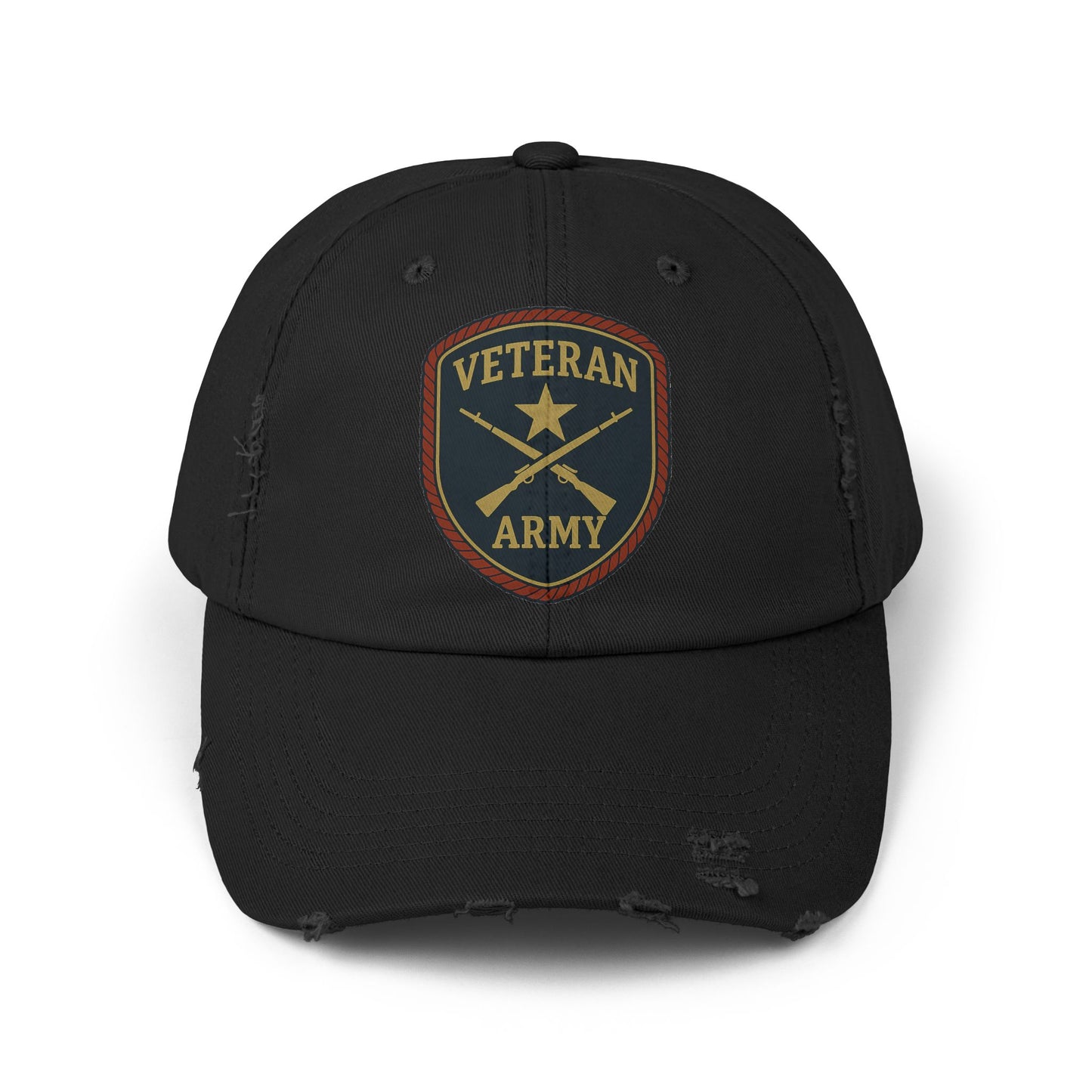 Distressed Hat - Army Veteran