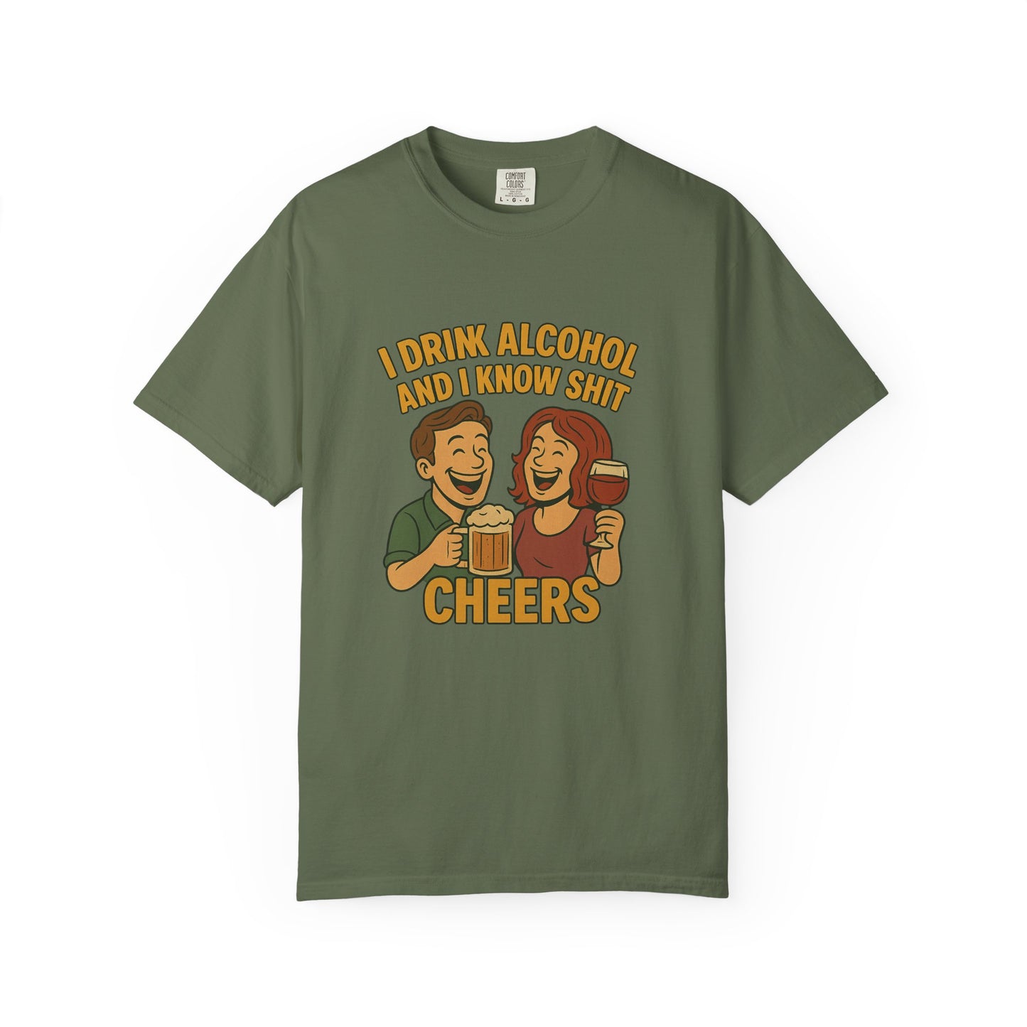 T-shirt - I drink alcohol