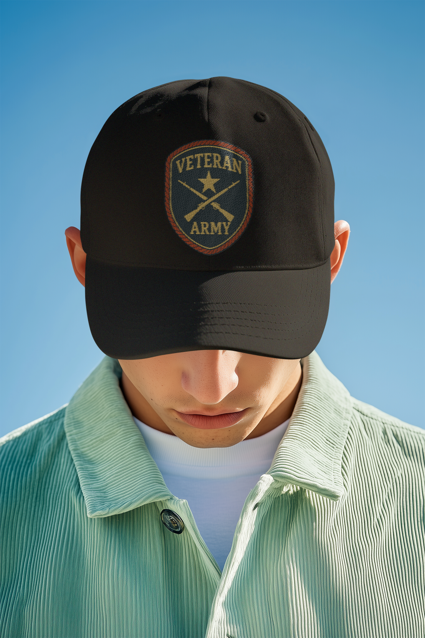 Distressed Hat - Army Veteran