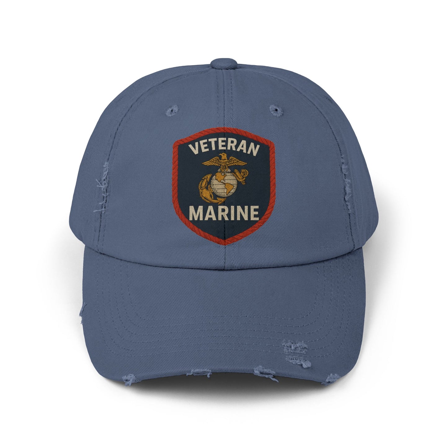 Distressed Hat - Marine Veteran