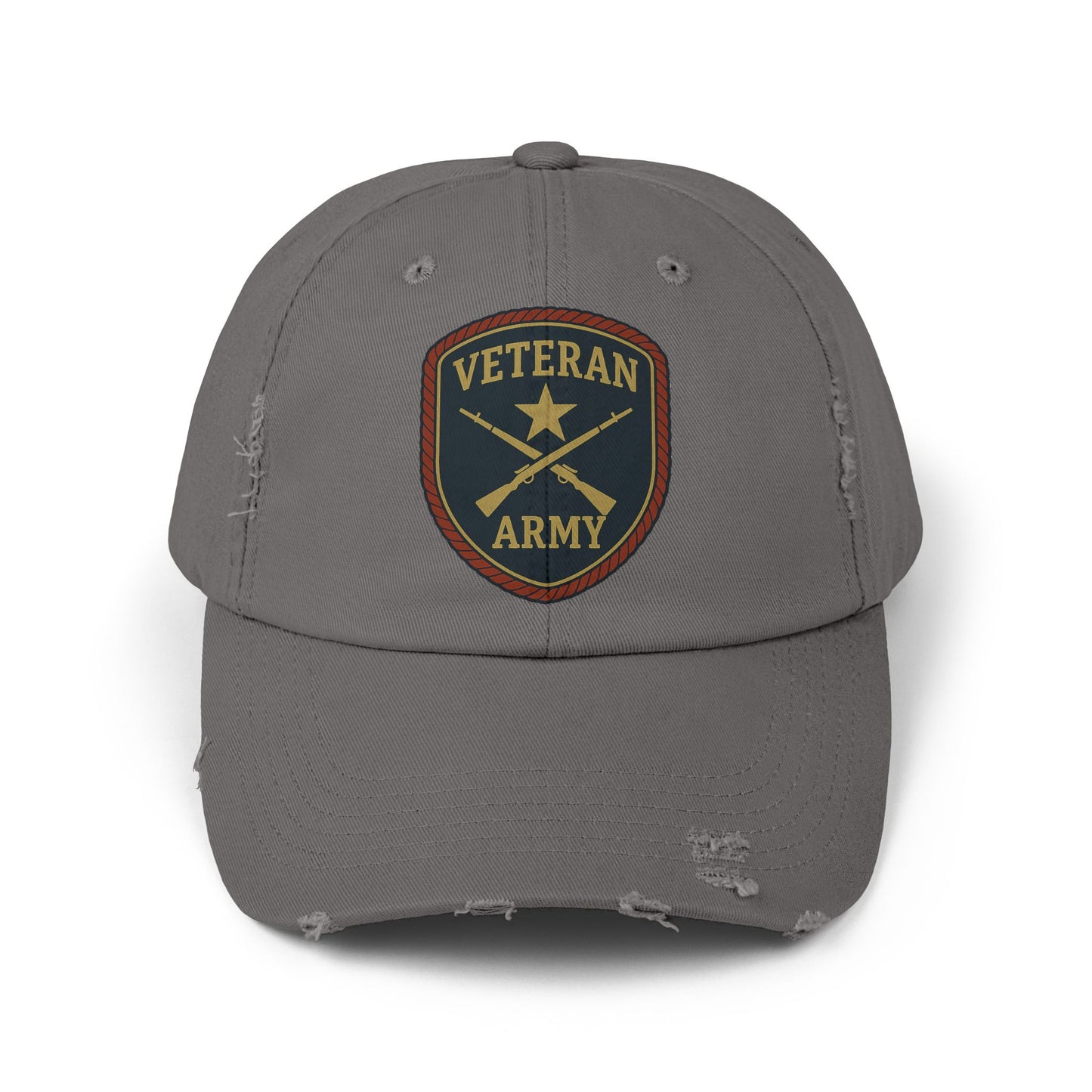 Distressed Hat - Army Veteran