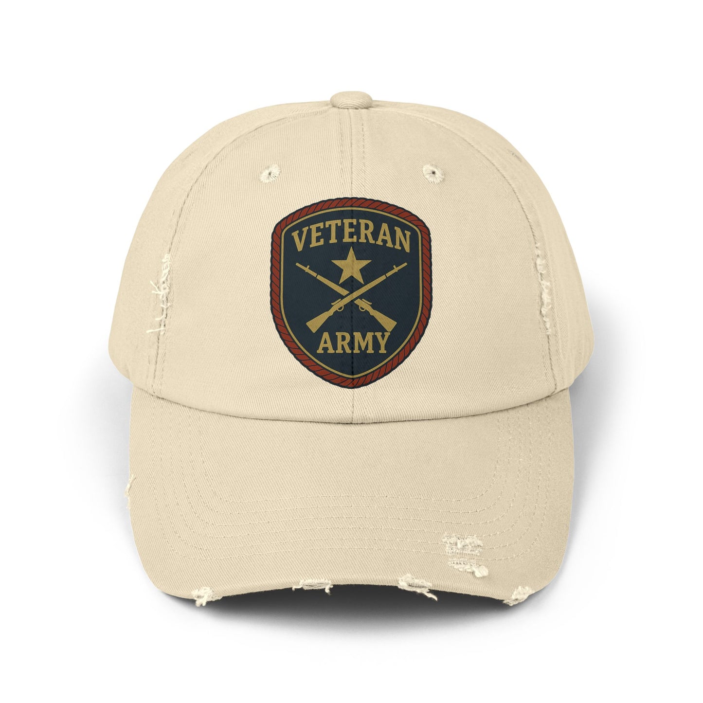Distressed Hat - Army Veteran