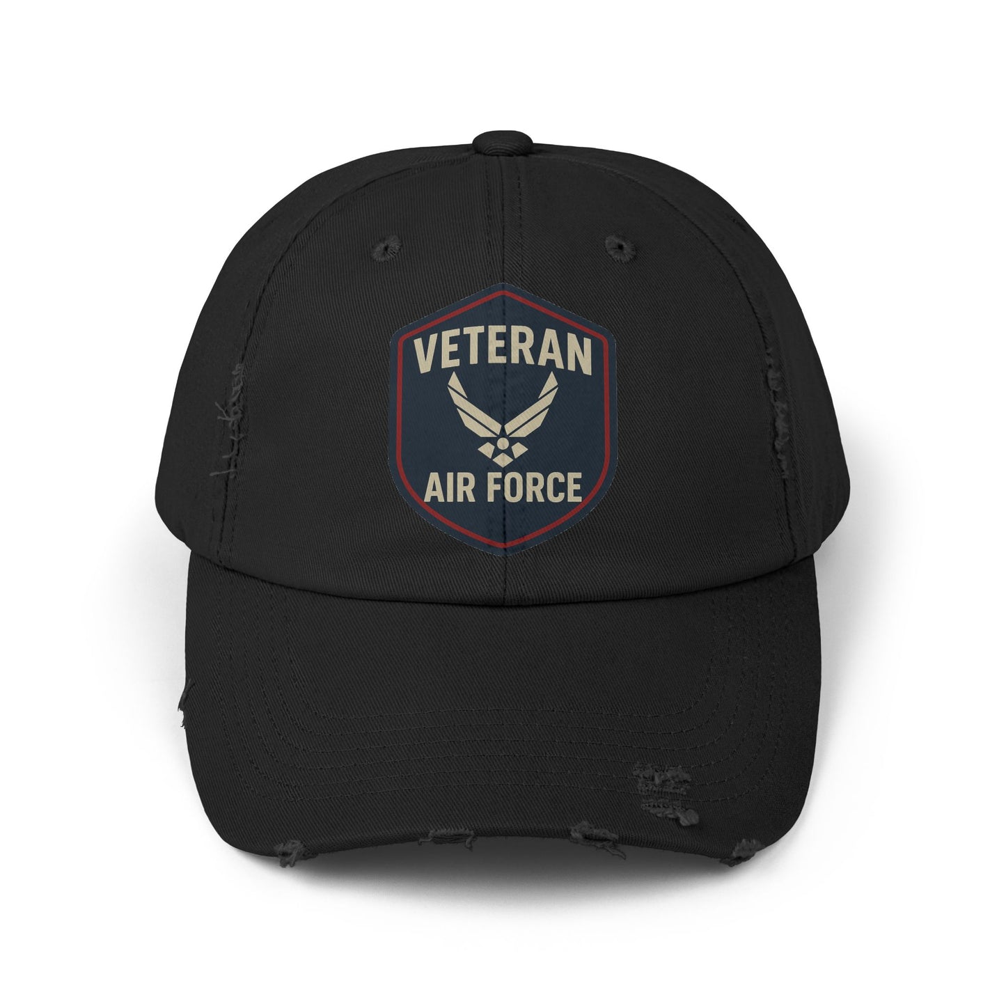 Distressed Hat - Airforce Veteran