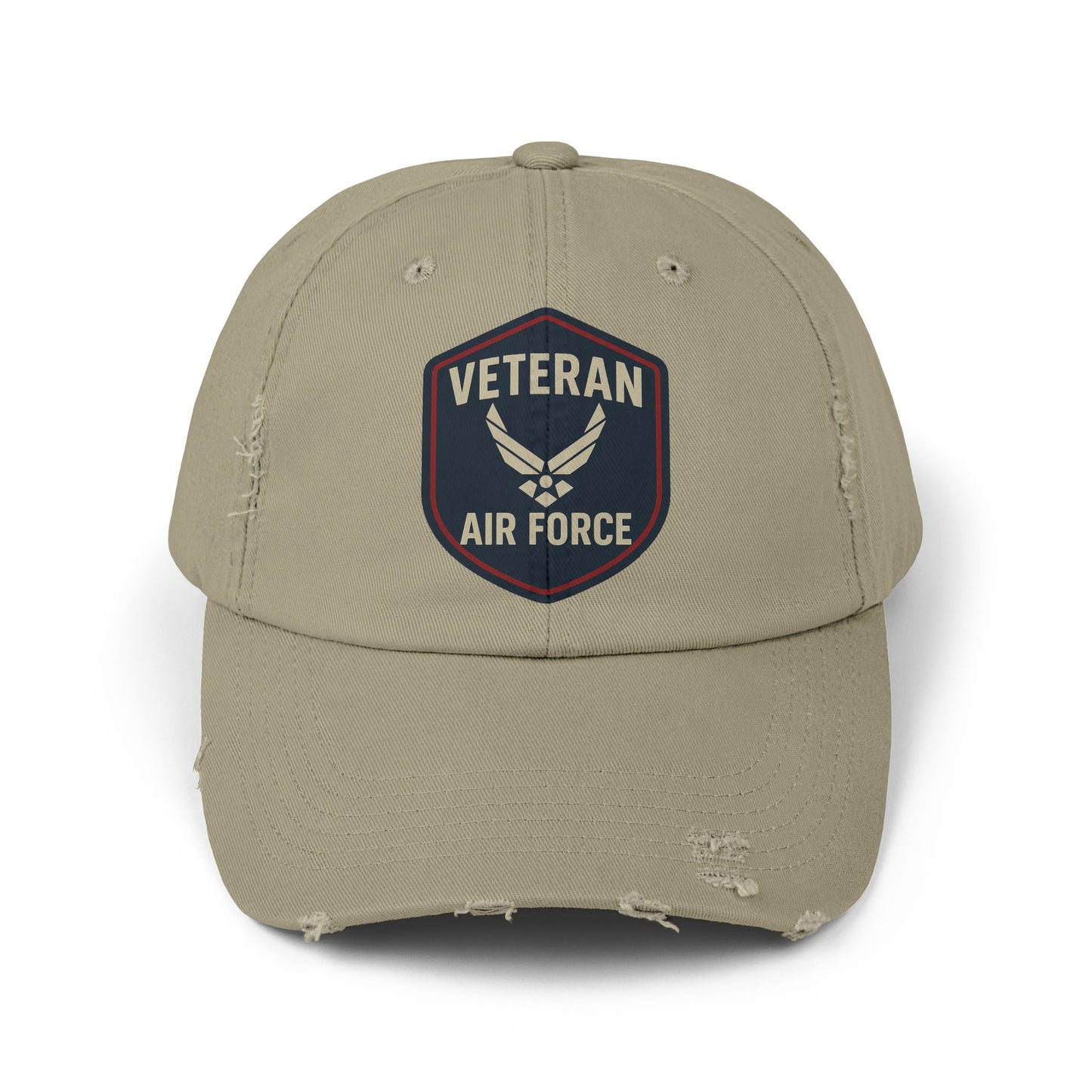 Distressed Hat - Airforce Veteran