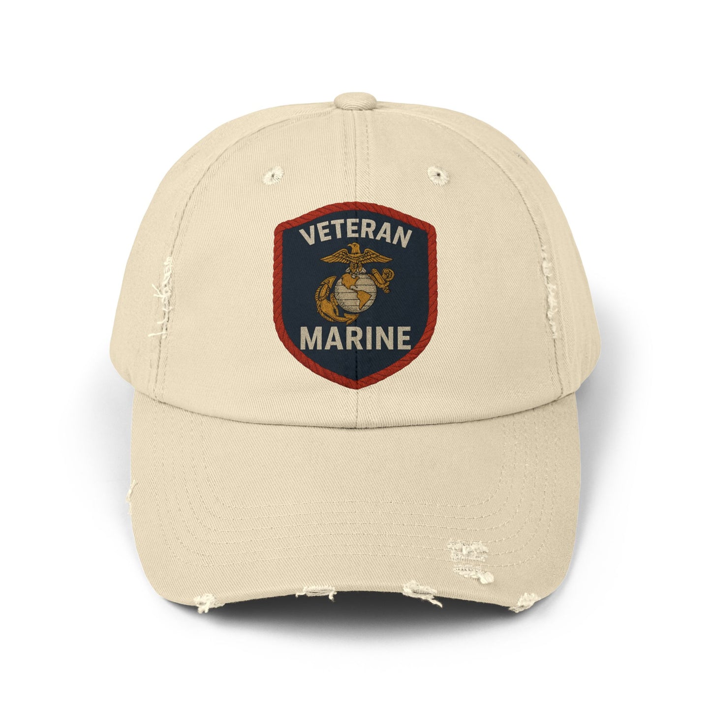 Distressed Hat - Marine Veteran
