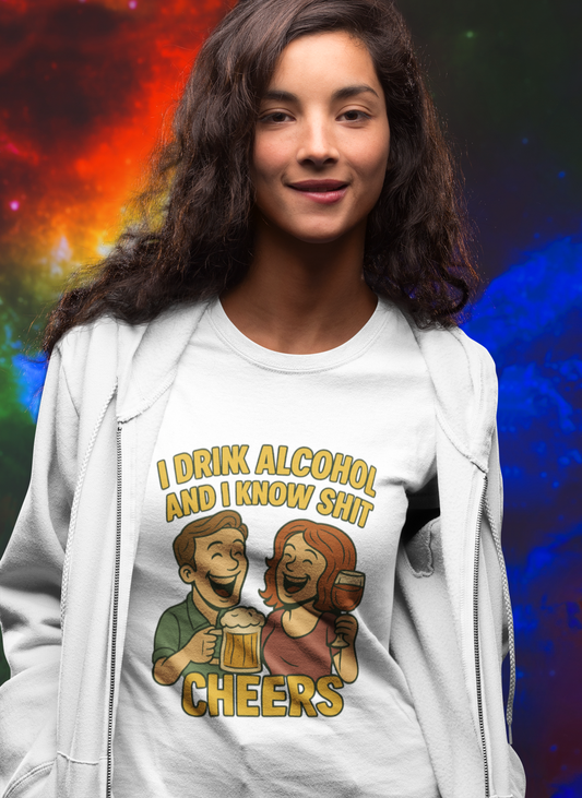 T-shirt - I drink alcohol