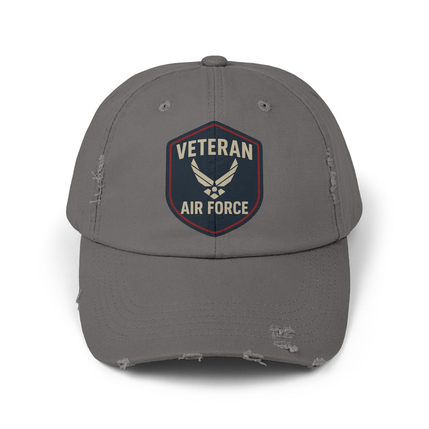 Distressed Hat - Airforce Veteran