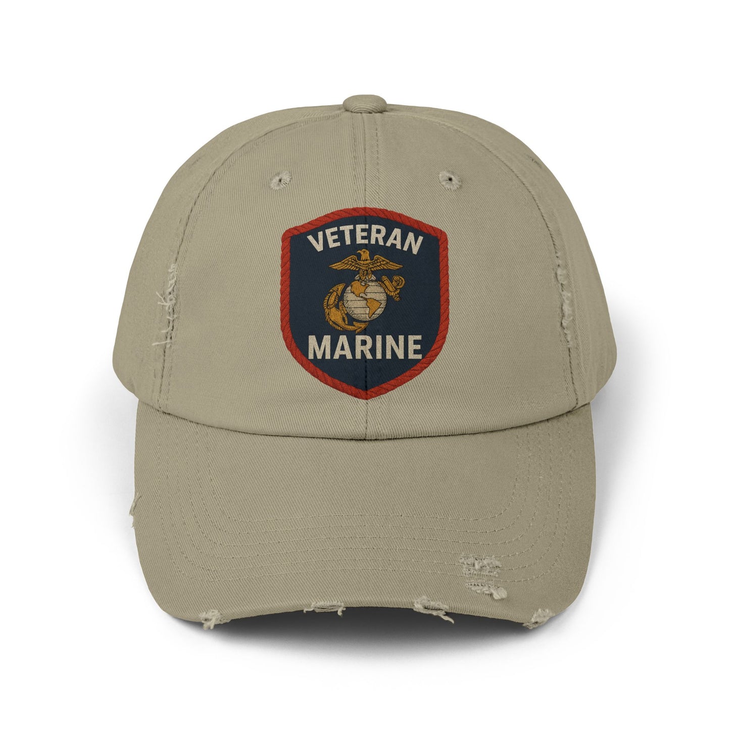Distressed Hat - Marine Veteran