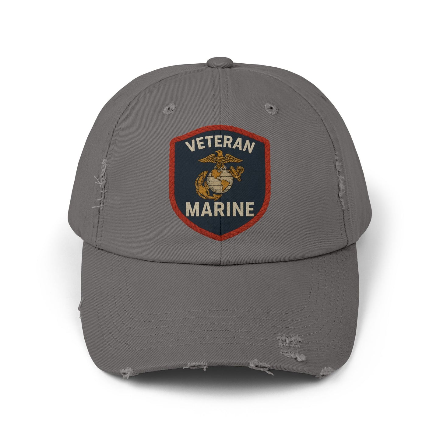 Distressed Hat - Marine Veteran